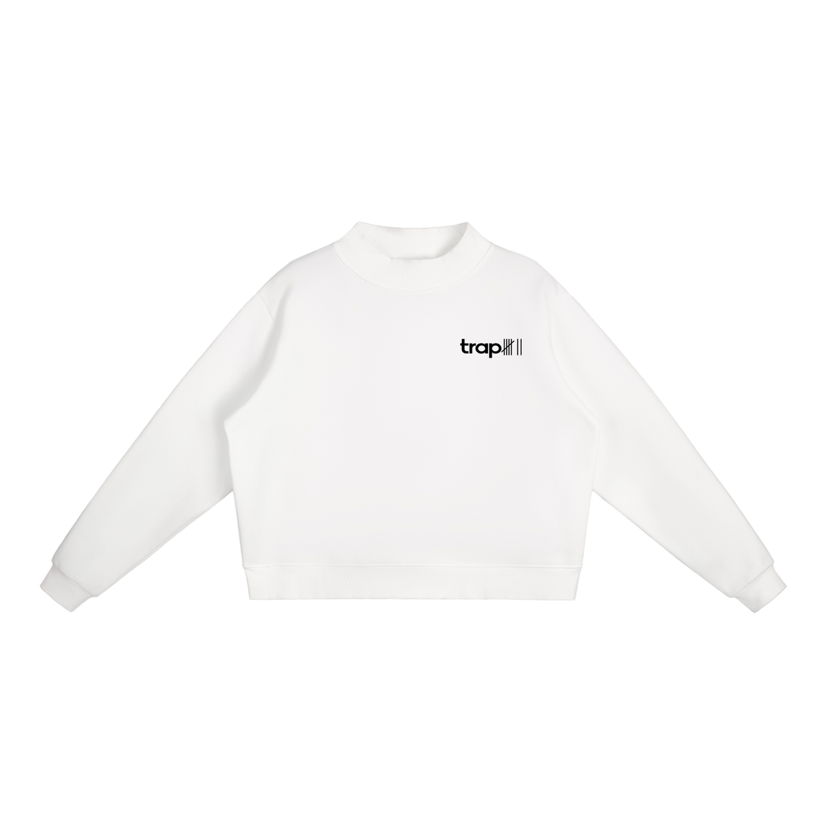 Cozy Mock-Neck Fleece Crewneck