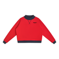 Elevated Mock-Neck Crew Sweatshirt