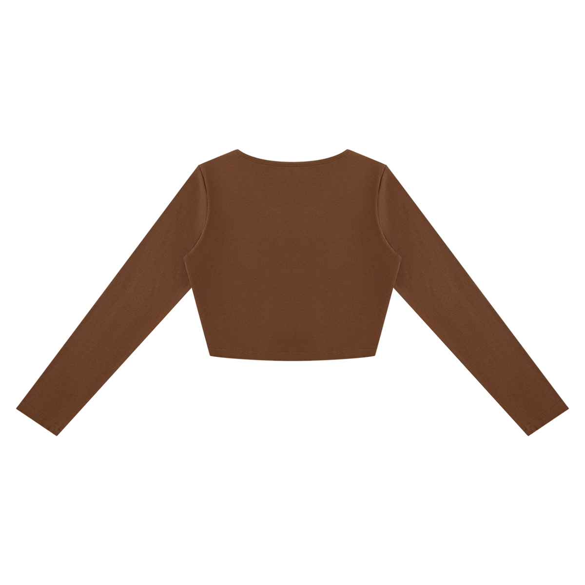 Essential Long-Sleeve Crop Tee