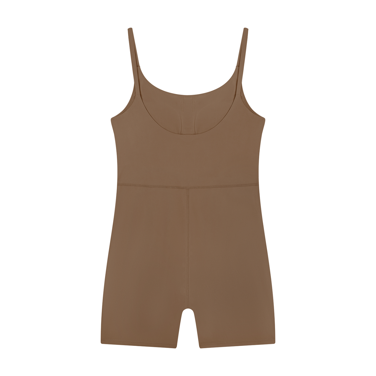 Sleek U-Neck Yoga Romper