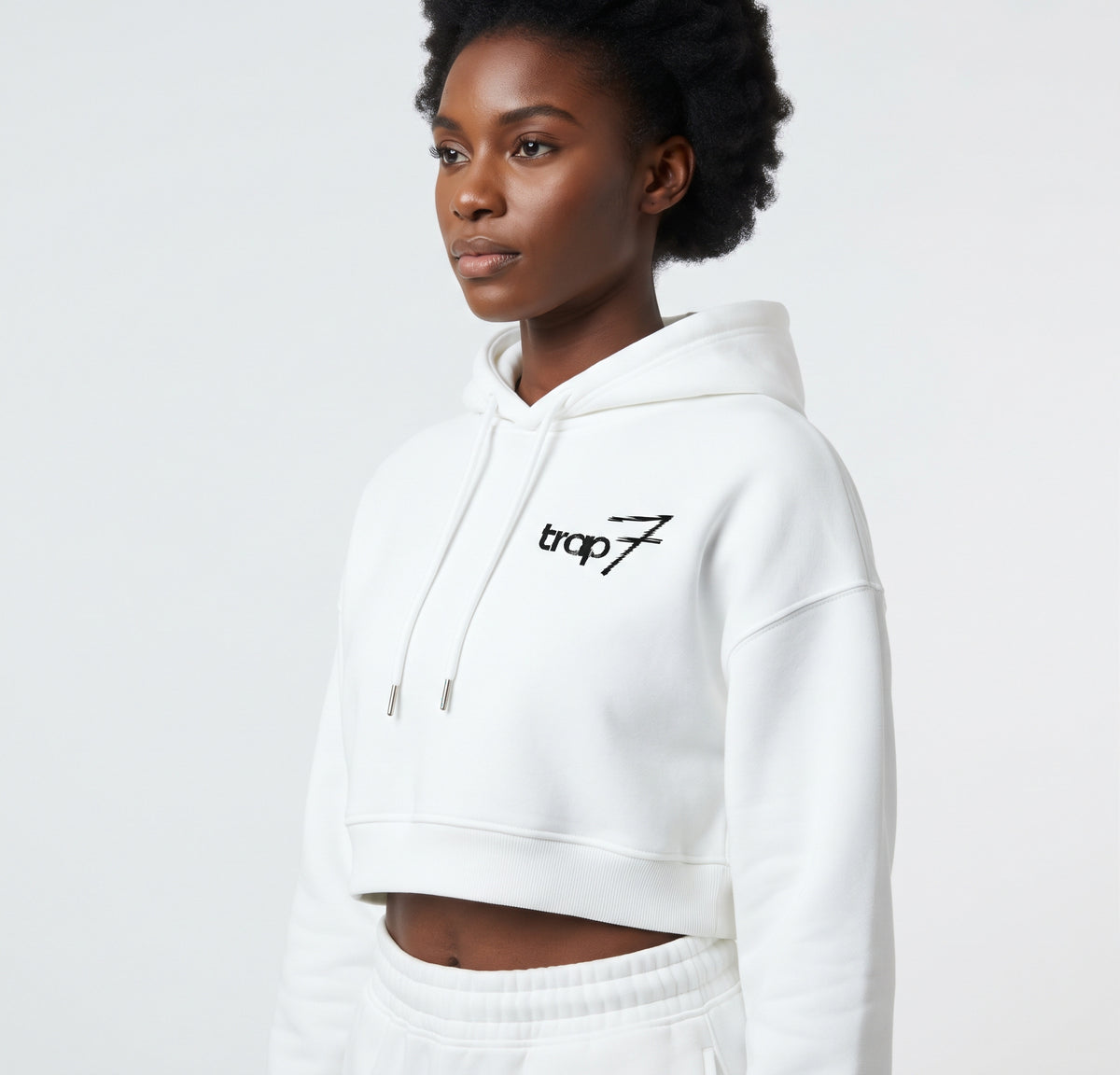 Cropped Essential Hoodie