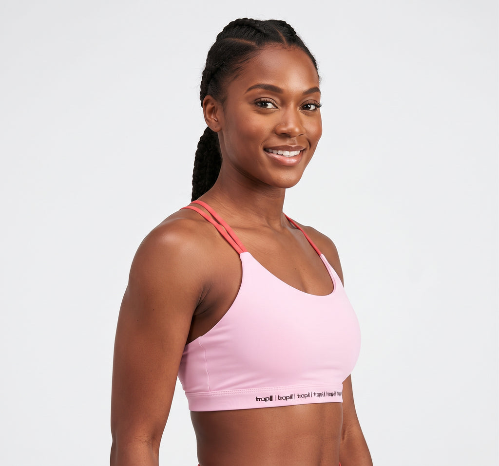 Colorblock Sculpt Yoga Sports Bra