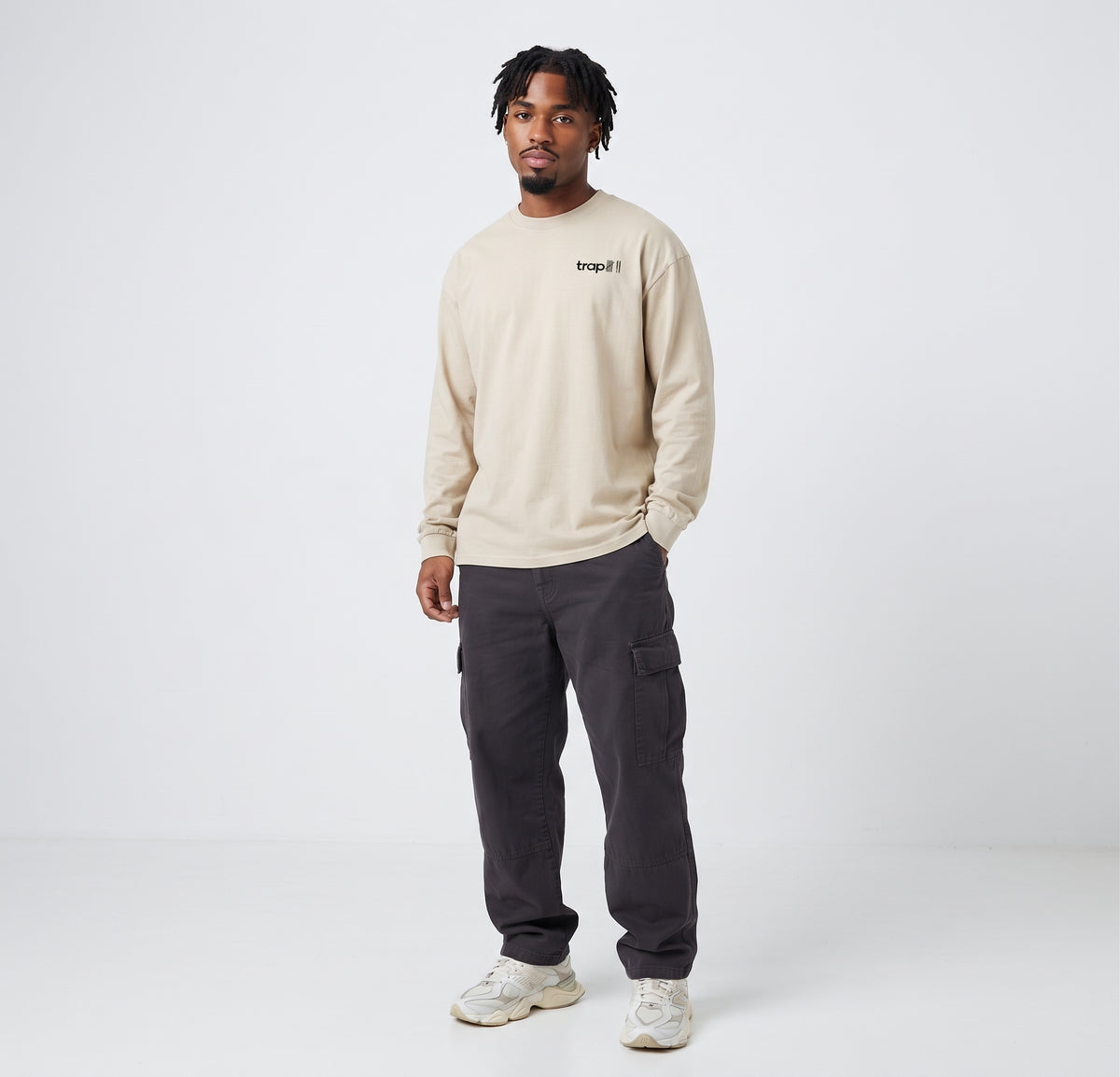 Essential Oversized Long-Sleeve Tee