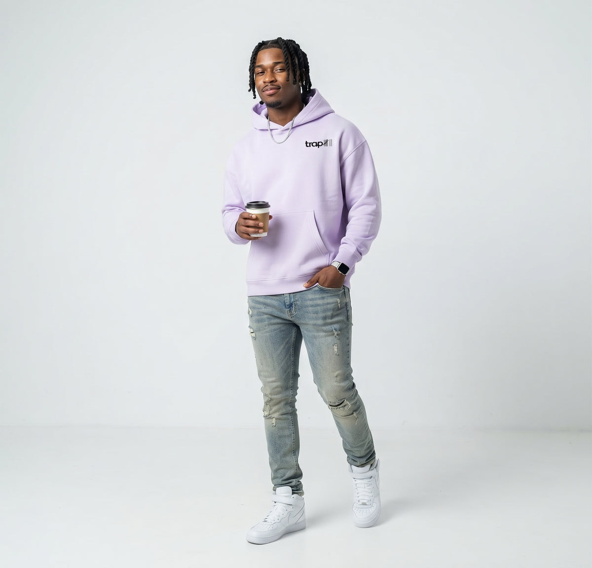 Essential Boxy Fleece Hoodie