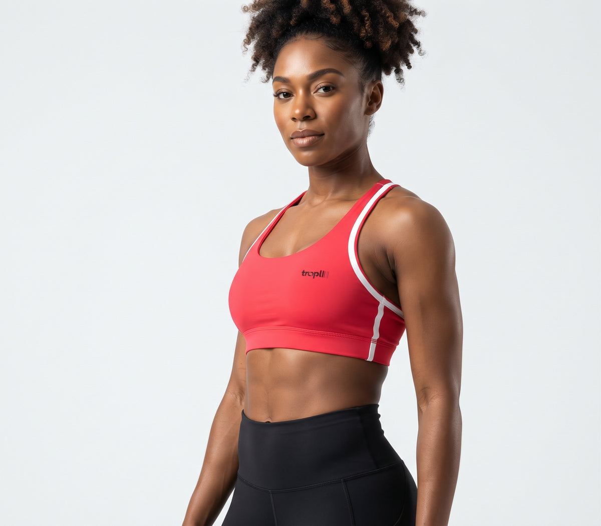 Sleek Halter Active Sports Bra