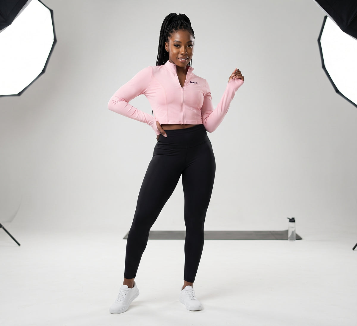 Cropped Performance Yoga Jacket