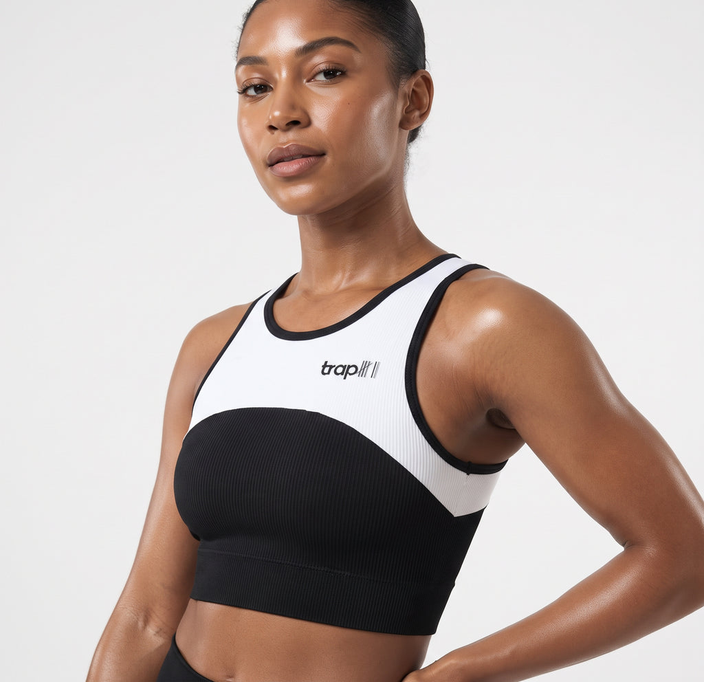 Contour Paneled Crop Yoga Tank