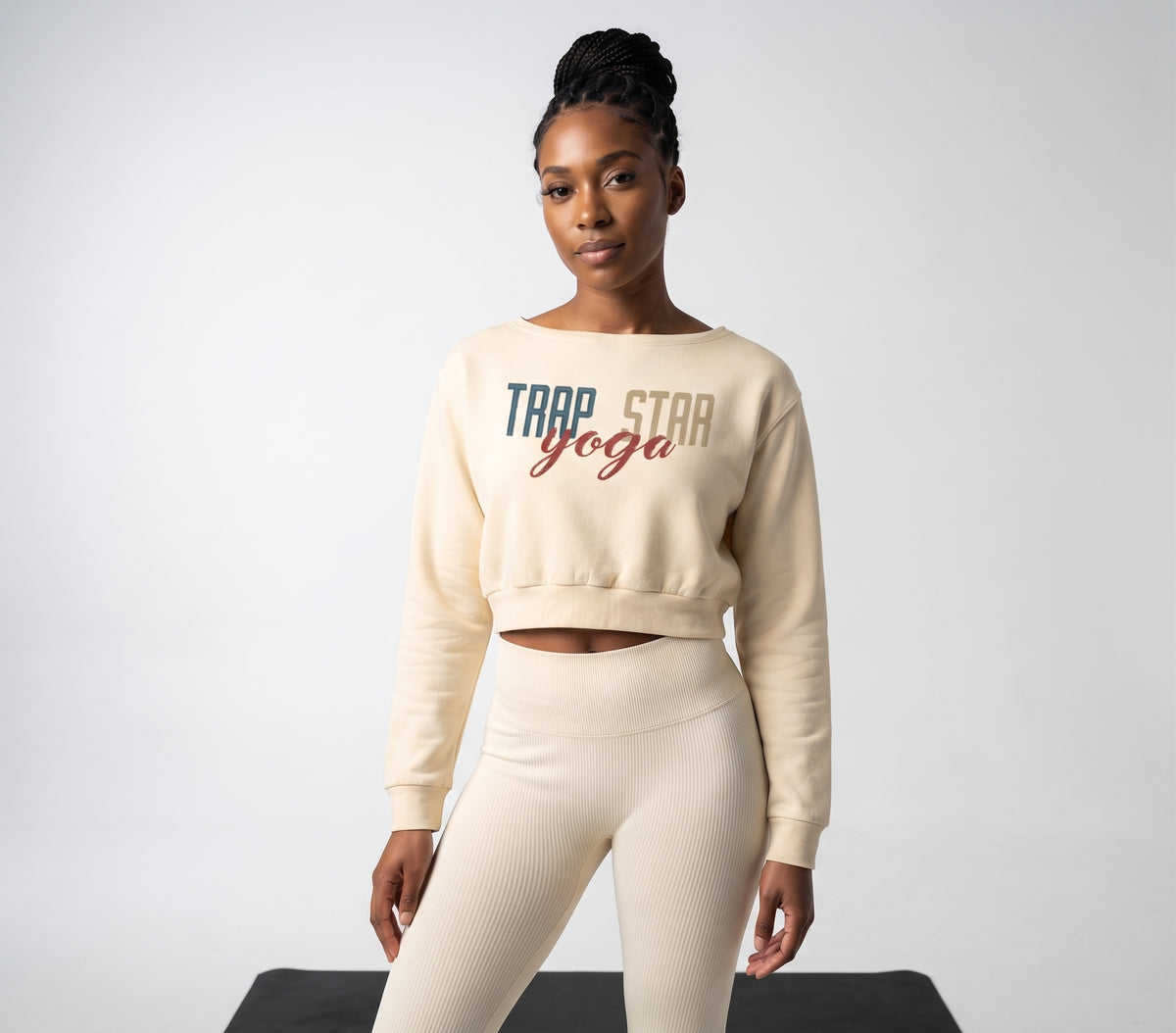 Off-Shoulder Cozy Sweatshirt