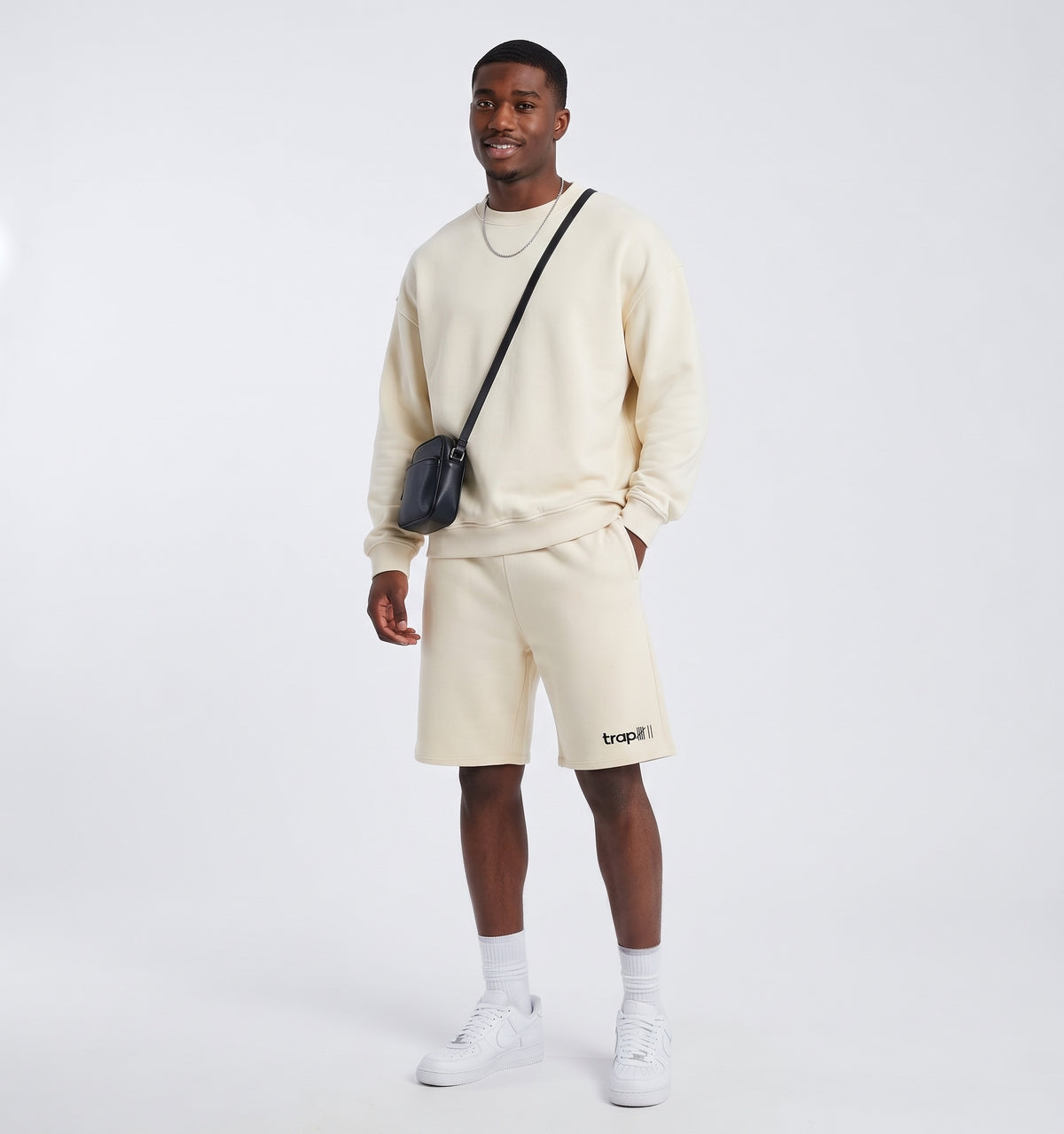 Everyday Raw-Edge Fleece Shorts