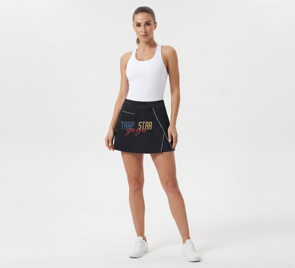 Classic High-Rise A-Line Skirt