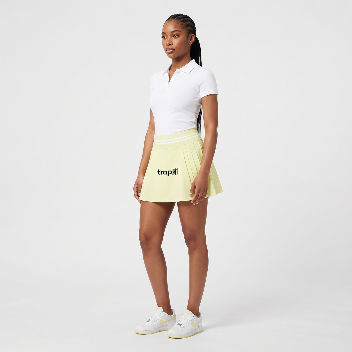 Classic Pleated Mini Skirt
