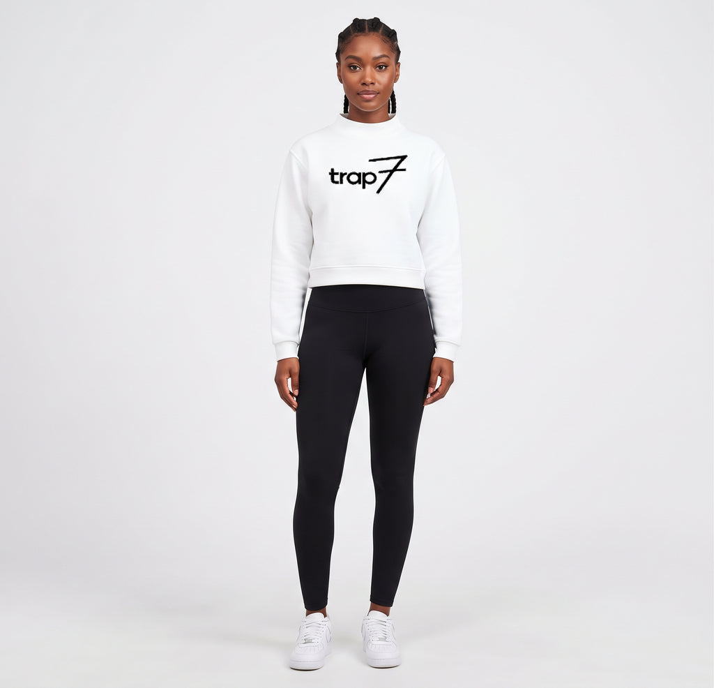 Cozy Mock-Neck Fleece Sweatshirt