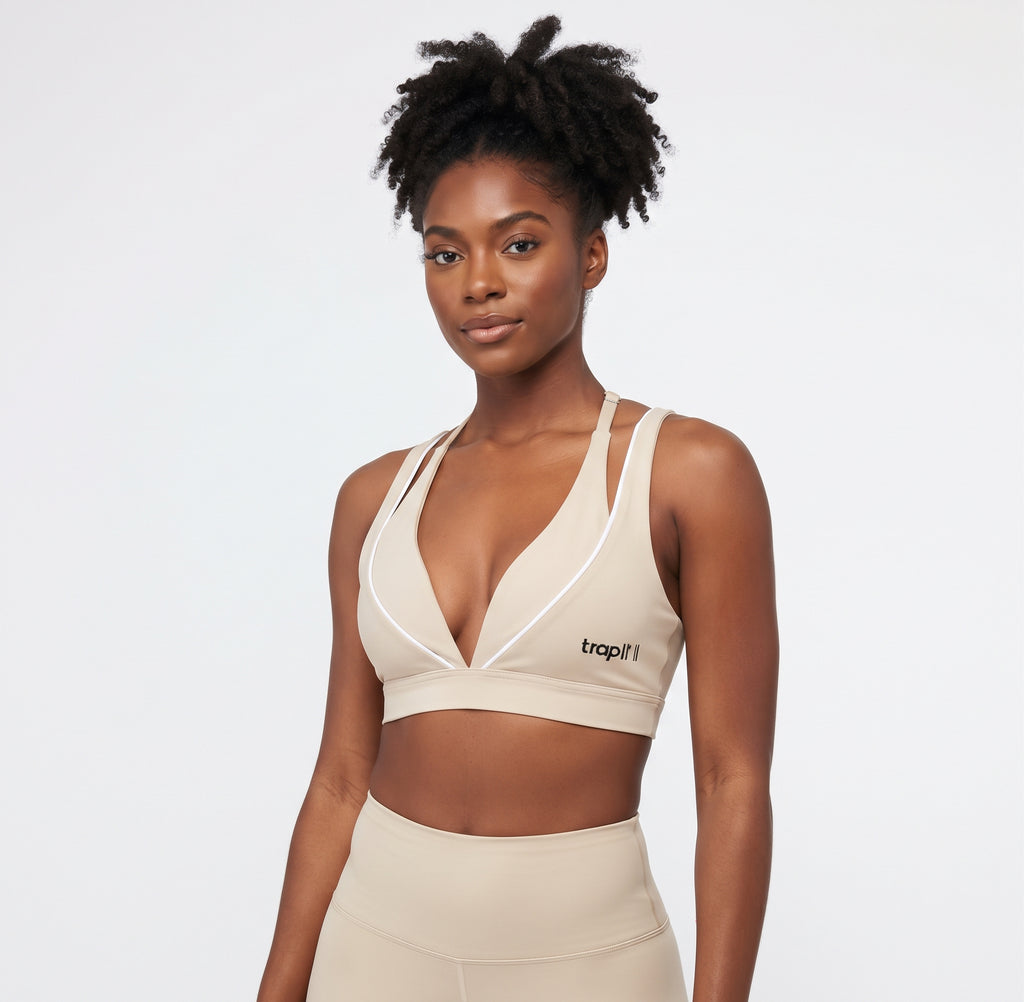 Sleek Halter Yoga Sports Bra