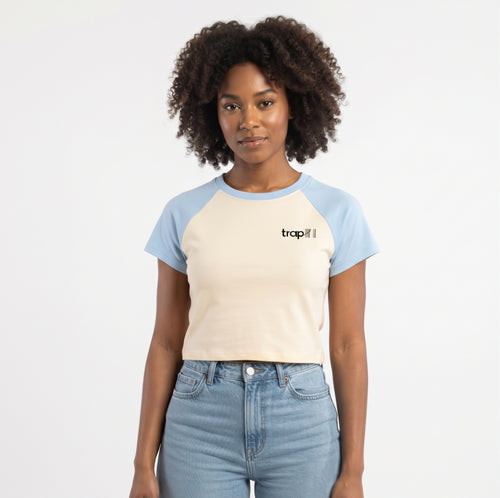 Colorblock Raglan Baby Tee