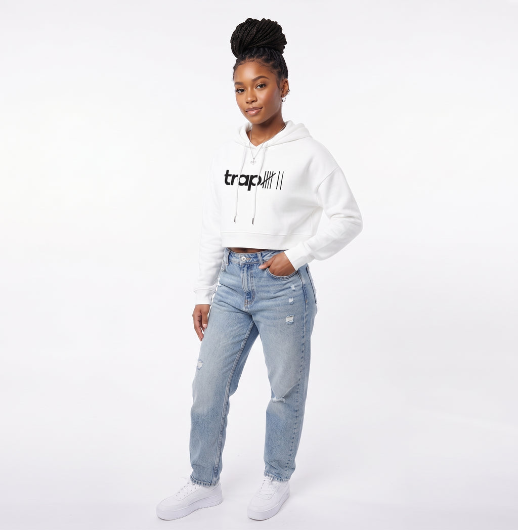Cropped Essential Hoodie