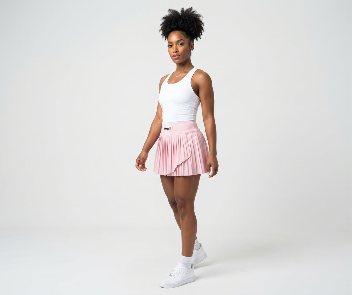 Pleated Active Tennis Skort