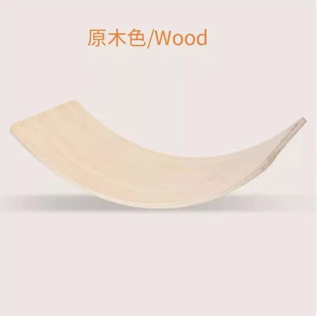 Rainbow Wood Pilates Balance Board