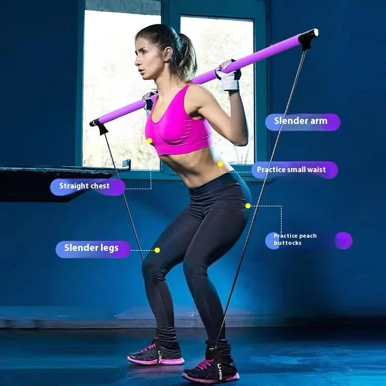 Adjustable Pilates Fitness Stick