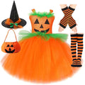 Pumpkin Witch Tutu Set