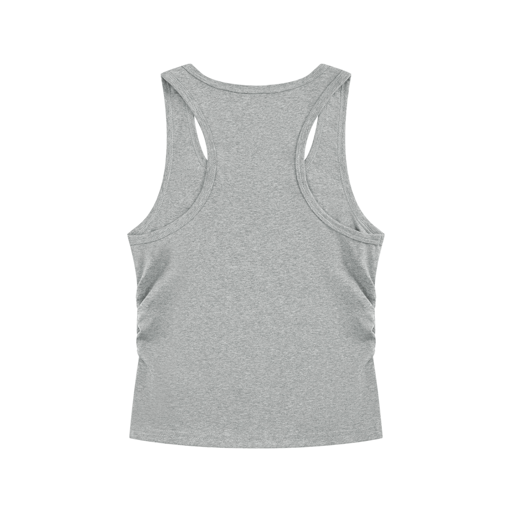Feminine Ruched Everyday Tank