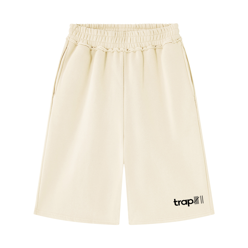 Everyday Raw-Edge Fleece Shorts