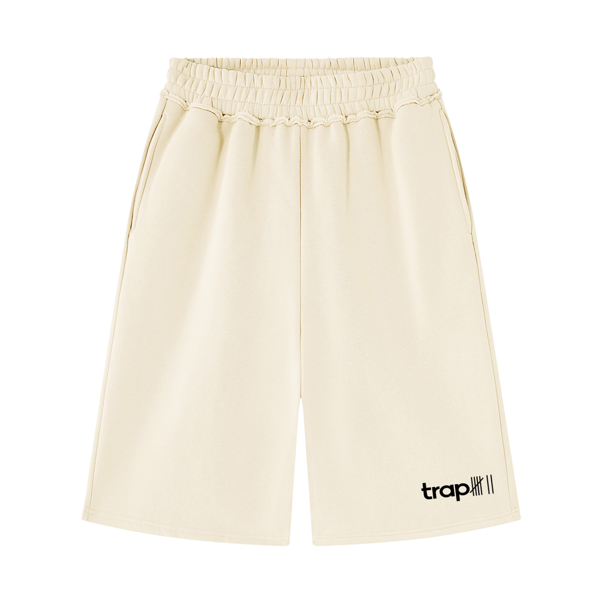 Everyday Raw-Edge Fleece Shorts