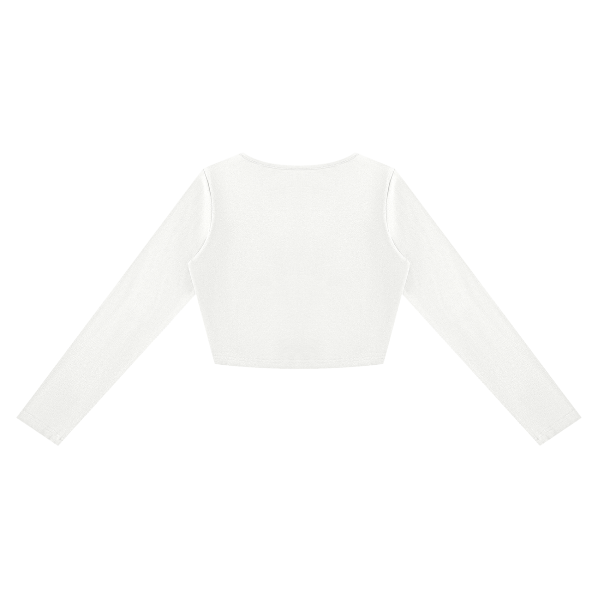 Essential Long-Sleeve Crop Tee