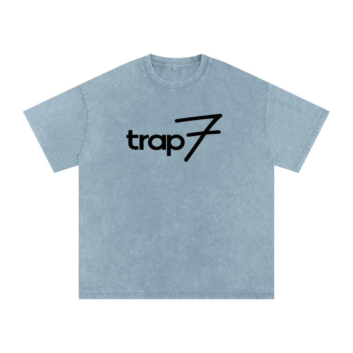 Snow Washed Oversized Cotton Tee