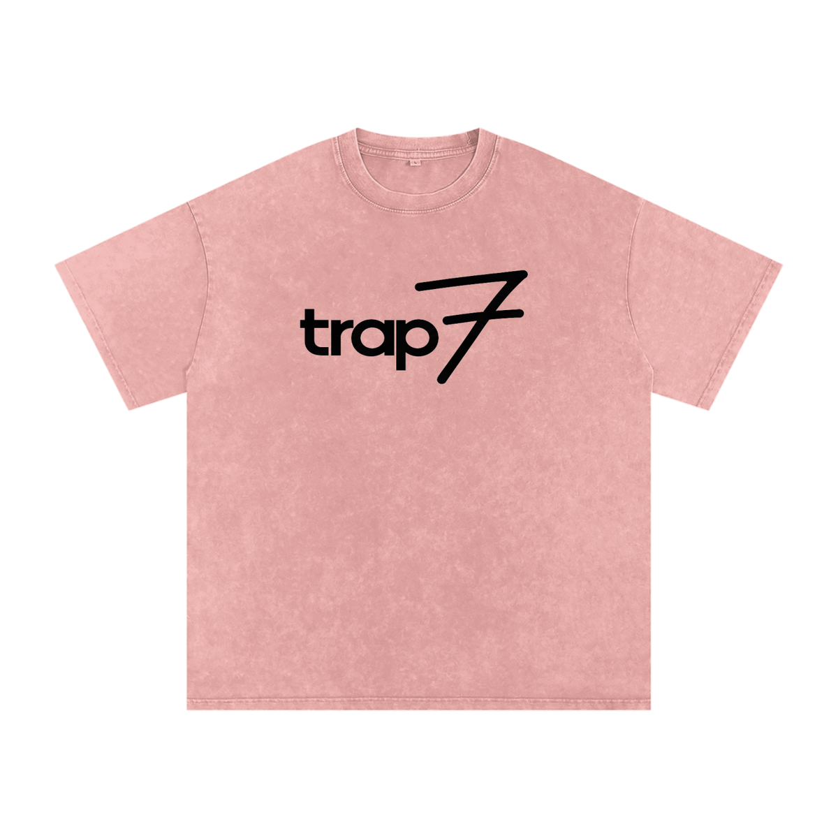 Snow Washed Oversized Cotton Tee