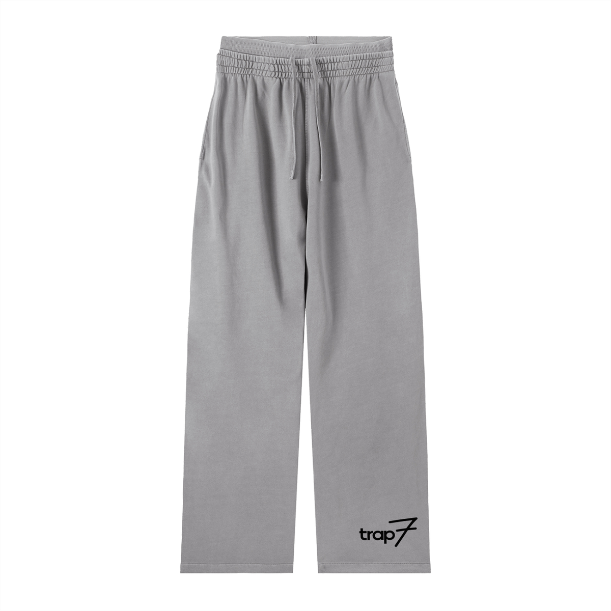 Vintage Washed Relaxed-Leg Pants