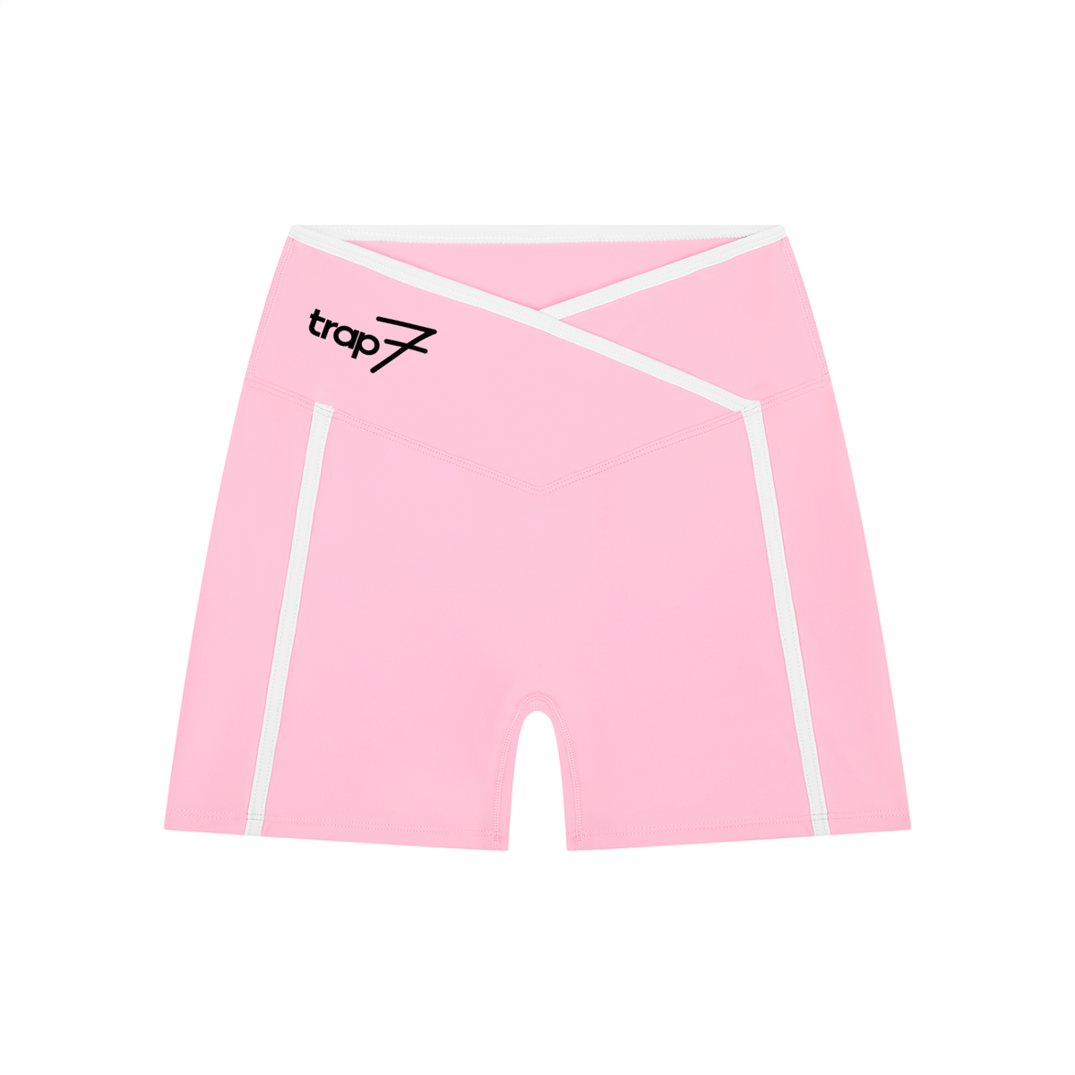Colorblock High-Rise Active Shorts