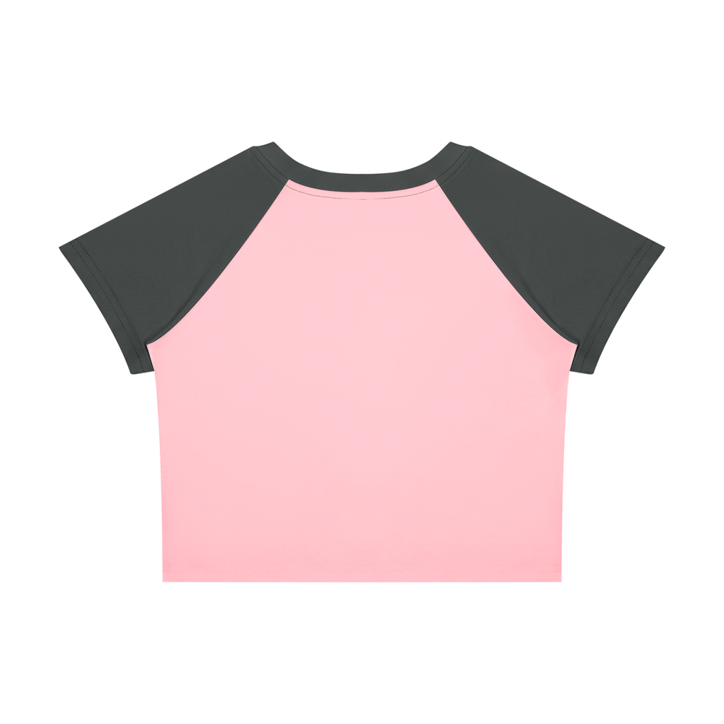 Colorblock Raglan Baby Tee