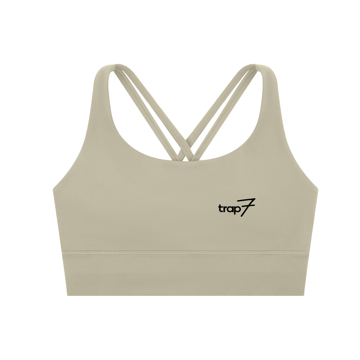 Criss-Cross Strappy Sports Bra