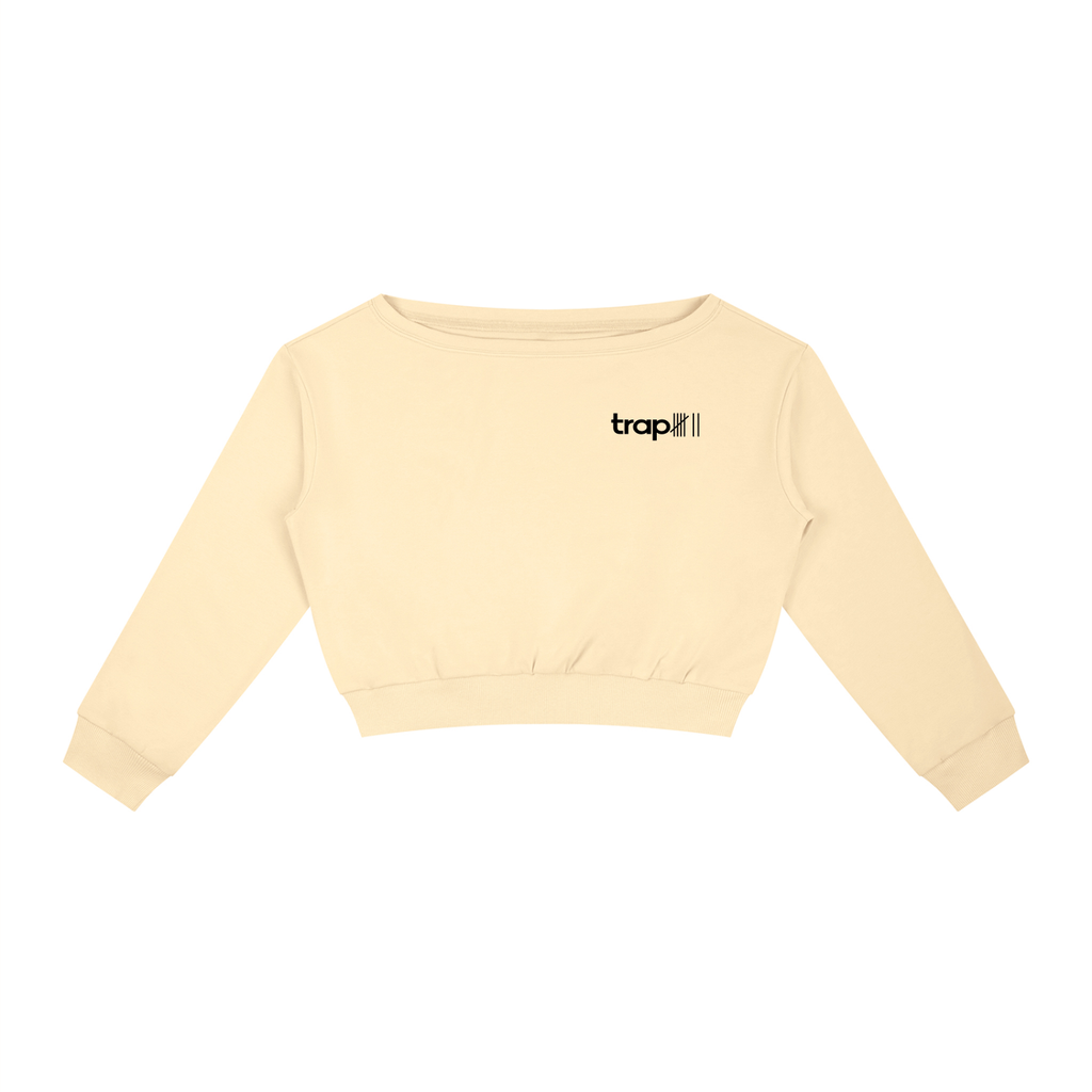 Off-Shoulder Cozy Sweatshirt