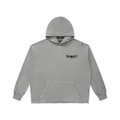 Vintage-Washed Raw-Edge Hoodie