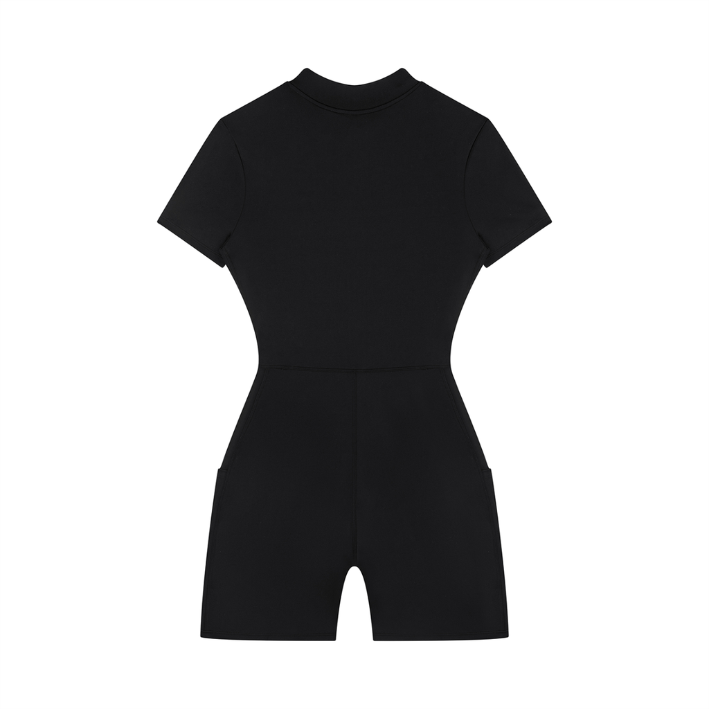 Everyday Quarter-Zip Romper
