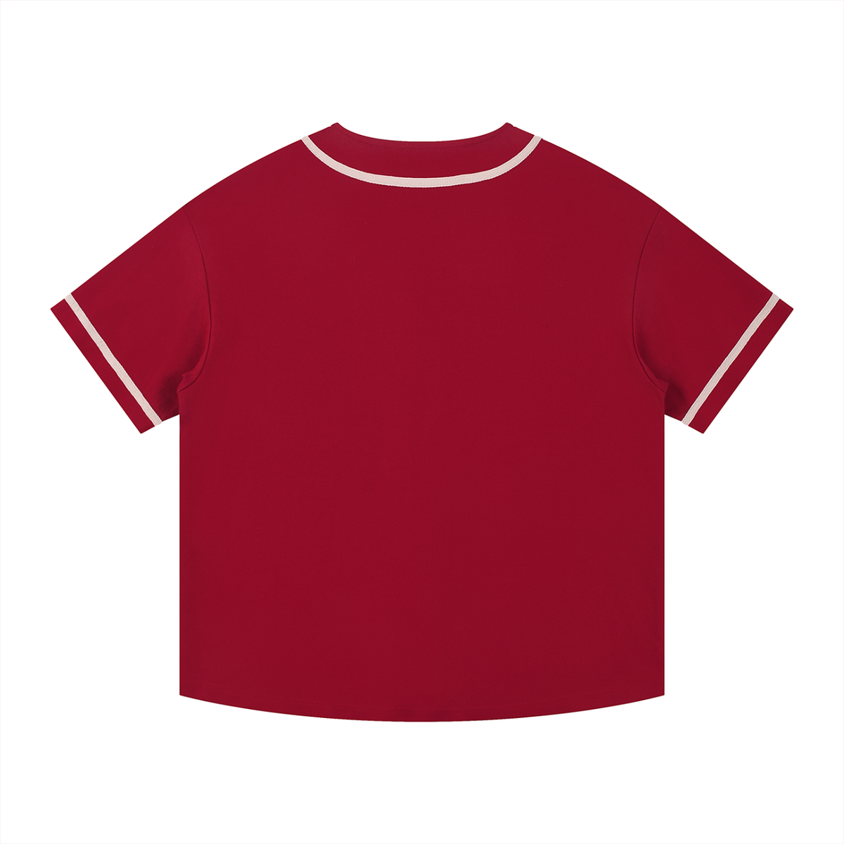 Contrast Piped Relaxed Jersey Top