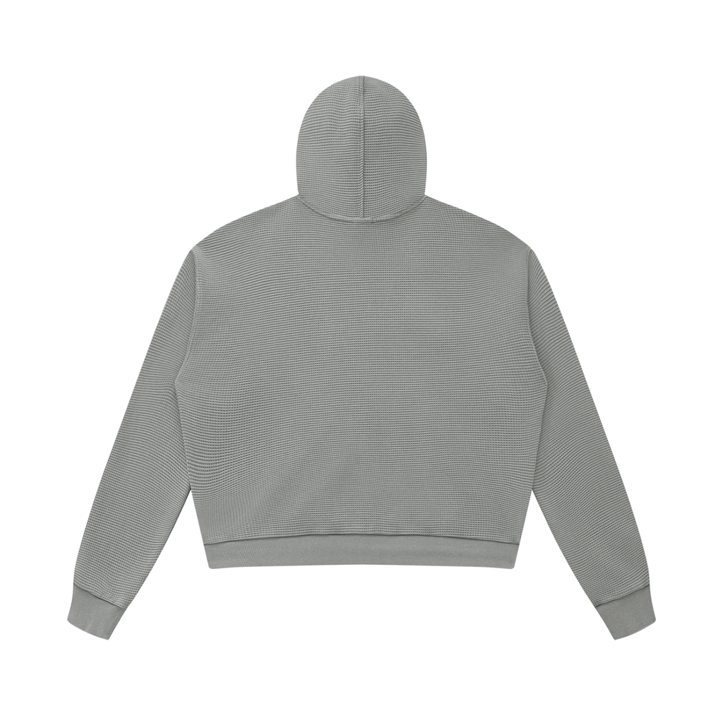 Unisex Mineral-Washed Waffle Hoodie