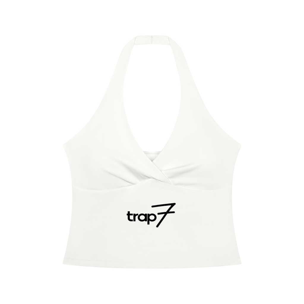 Ruched Halter Active Tank