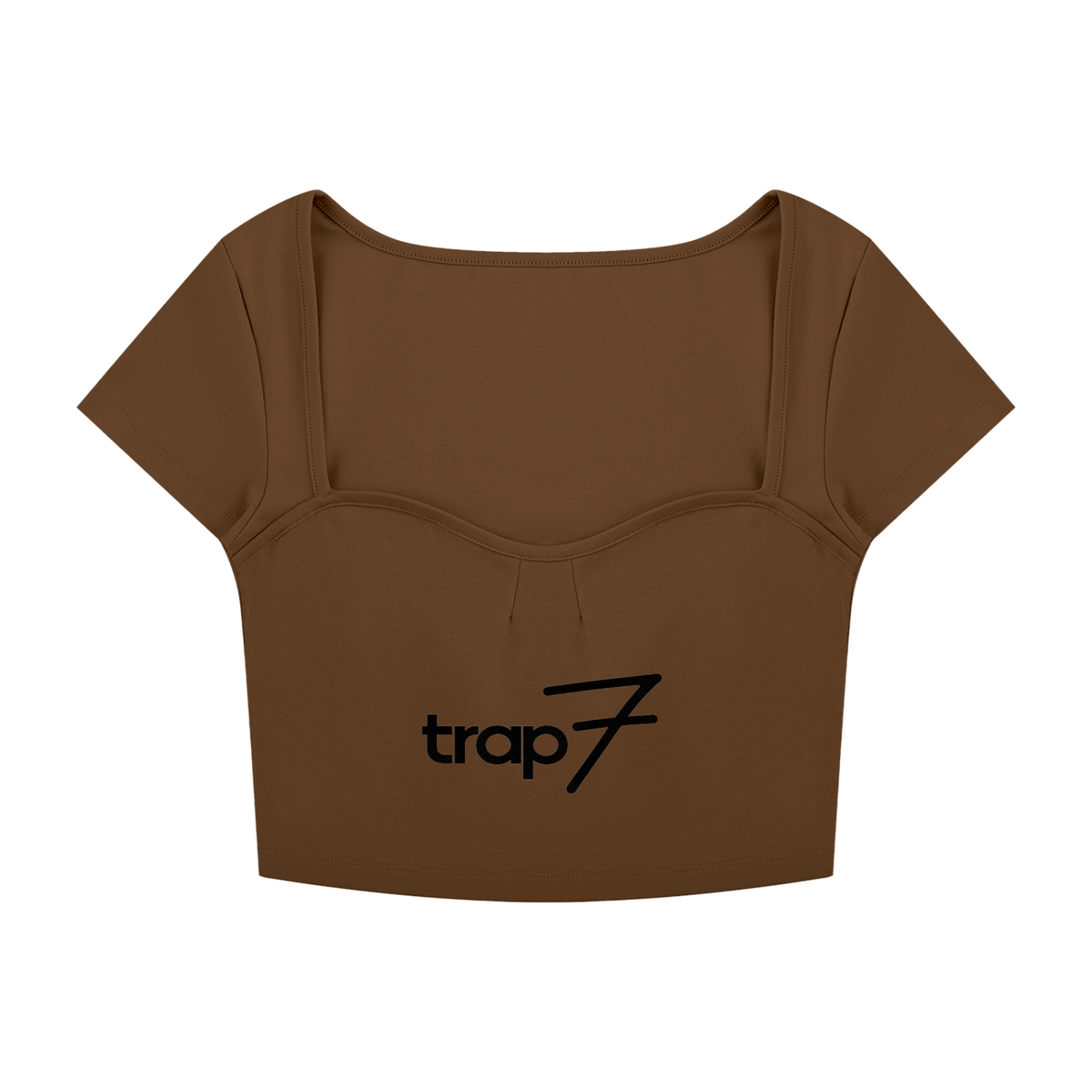 Essential Square-Neck Cropped Tee
