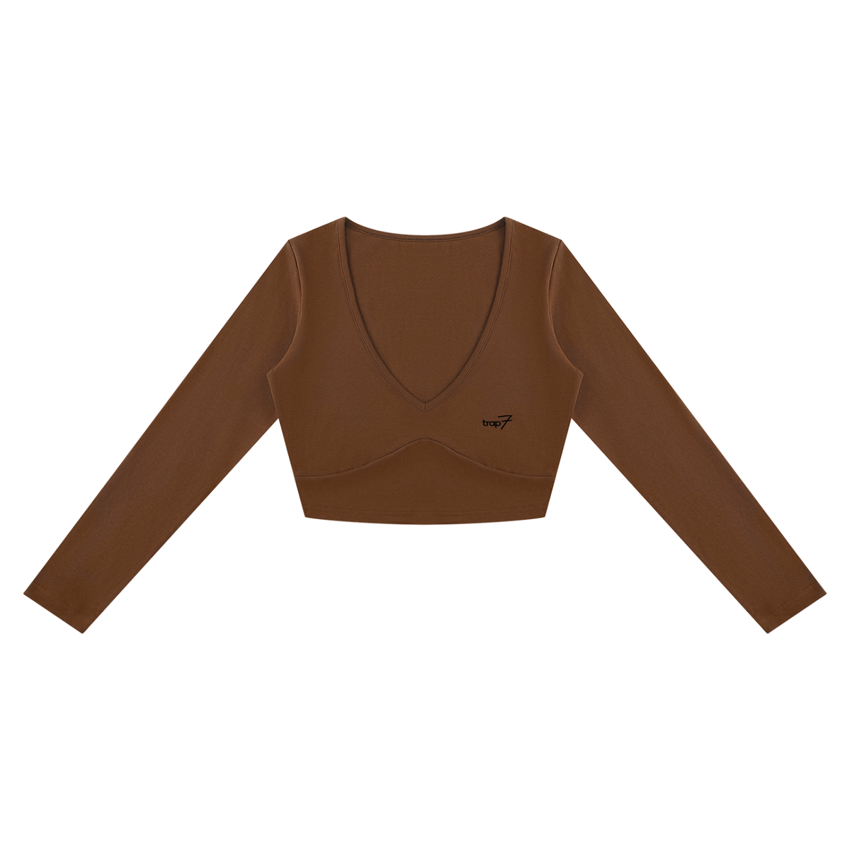 Essential Long-Sleeve Crop Tee