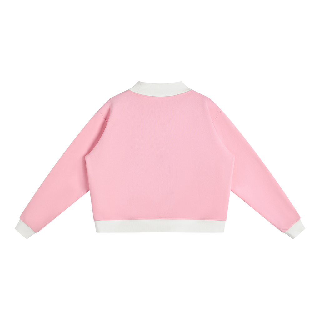 Elevated Mock-Neck Crew Sweatshirt