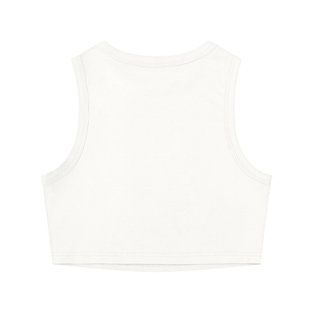Sculpted Crewneck Crop Tank