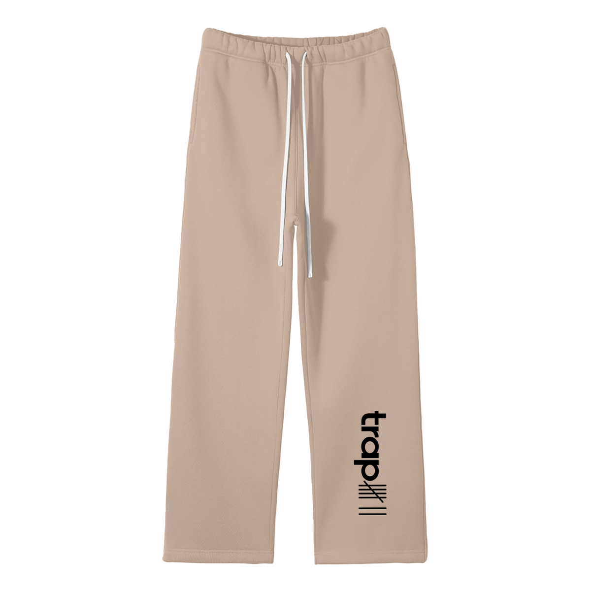 Essential Unisex Fleece Straight-Leg Pants