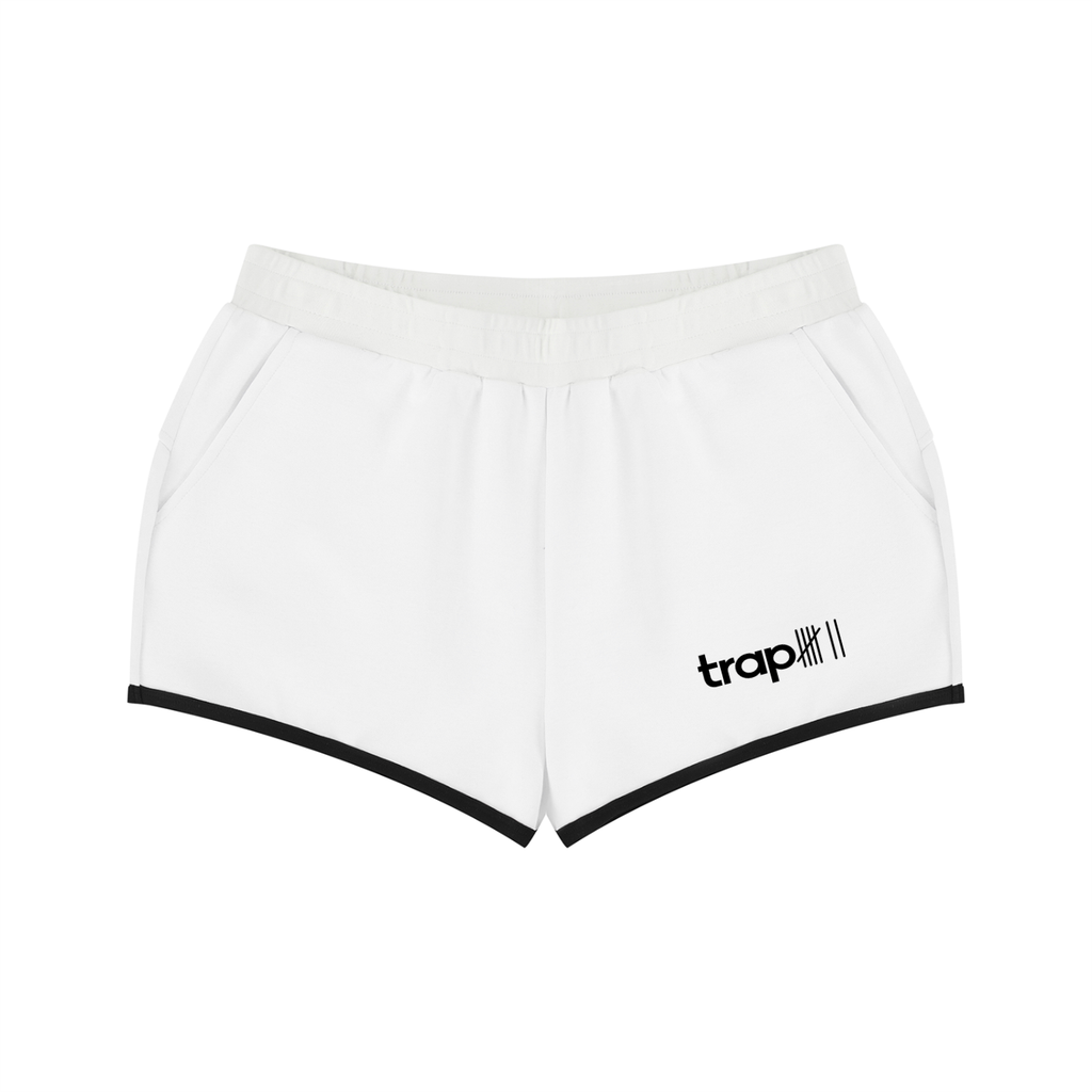 Retro Contrast-Trim Shorts
