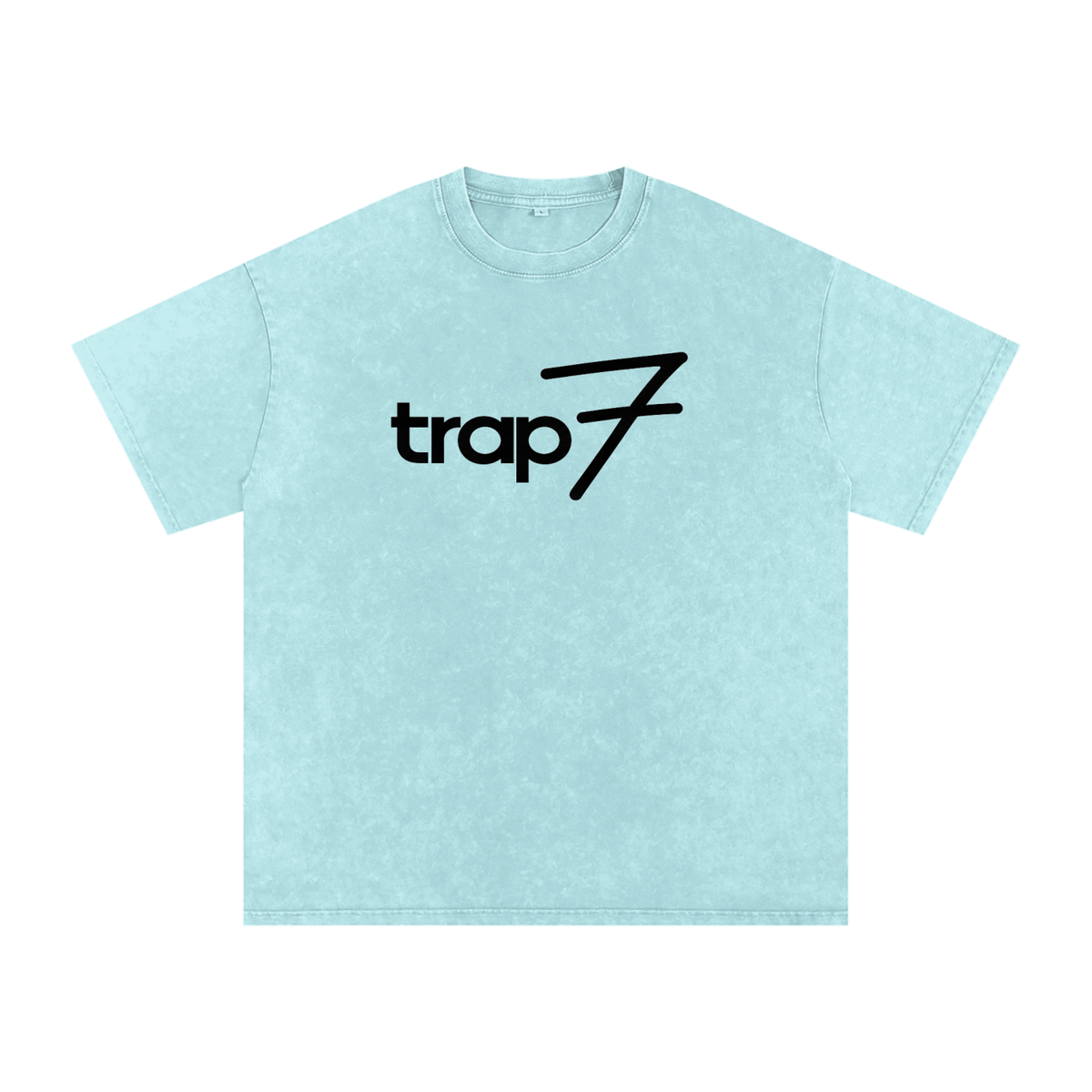 Snow Washed Oversized Cotton Tee