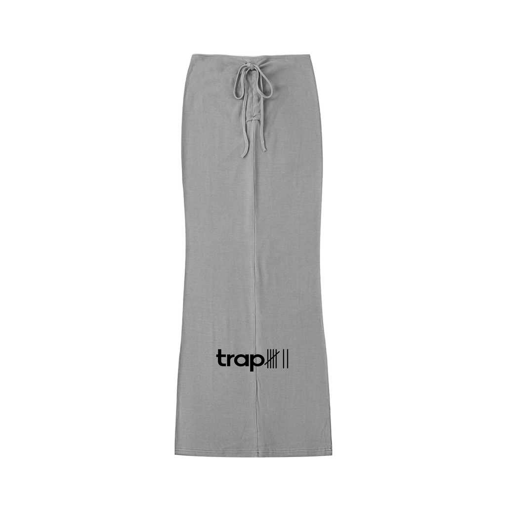 Washed Flow Maxi Skirt