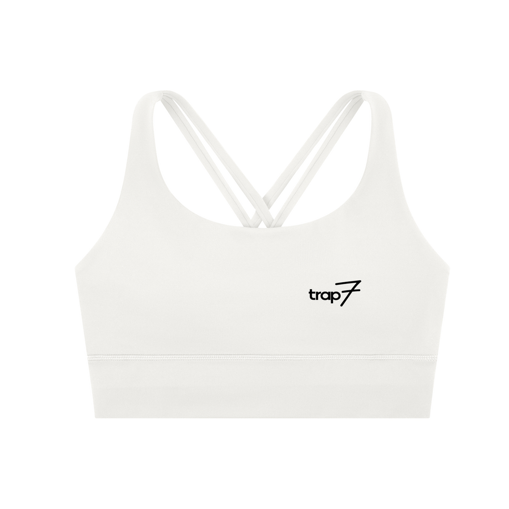Criss-Cross Strappy Sports Bra