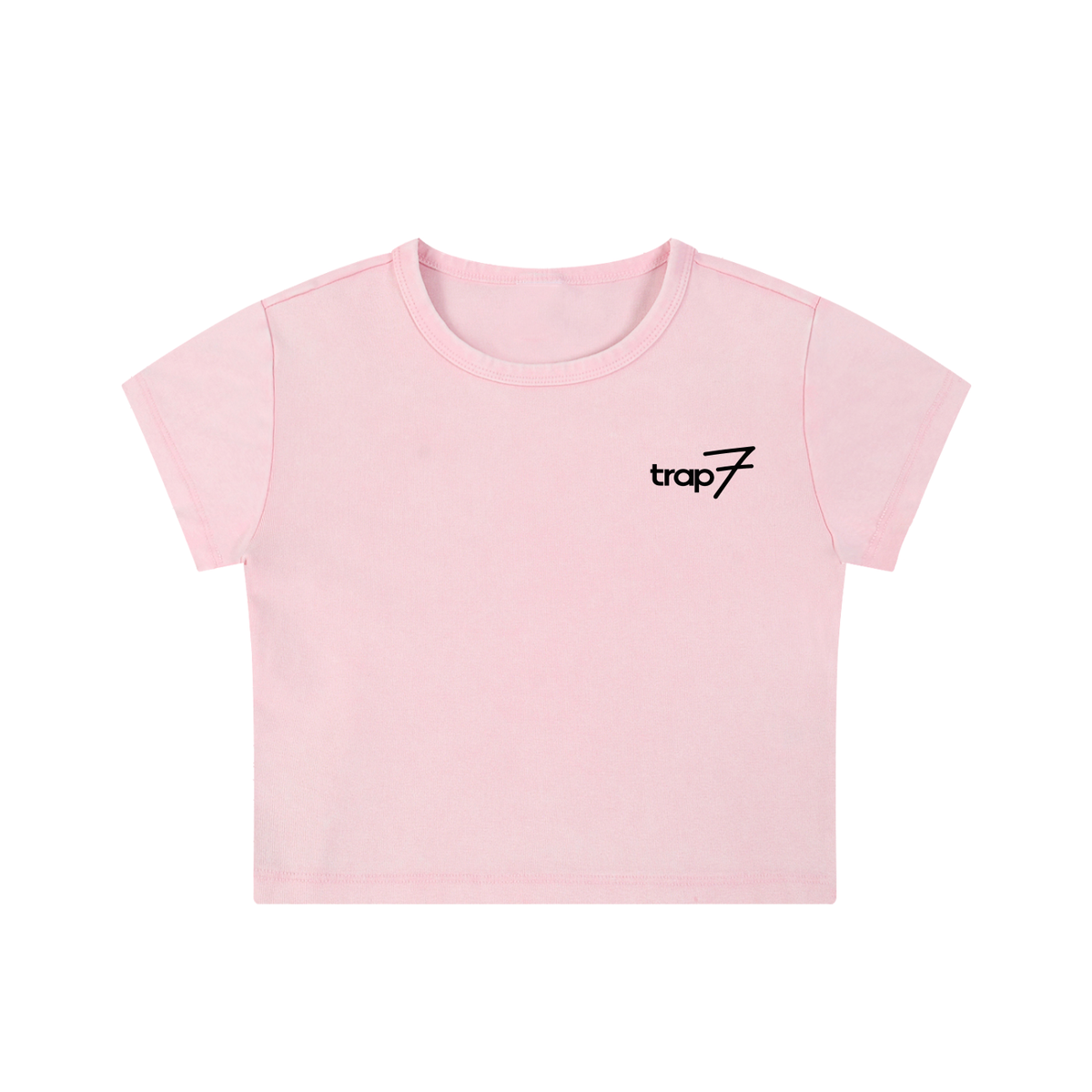 Snow Washed Cropped Tee