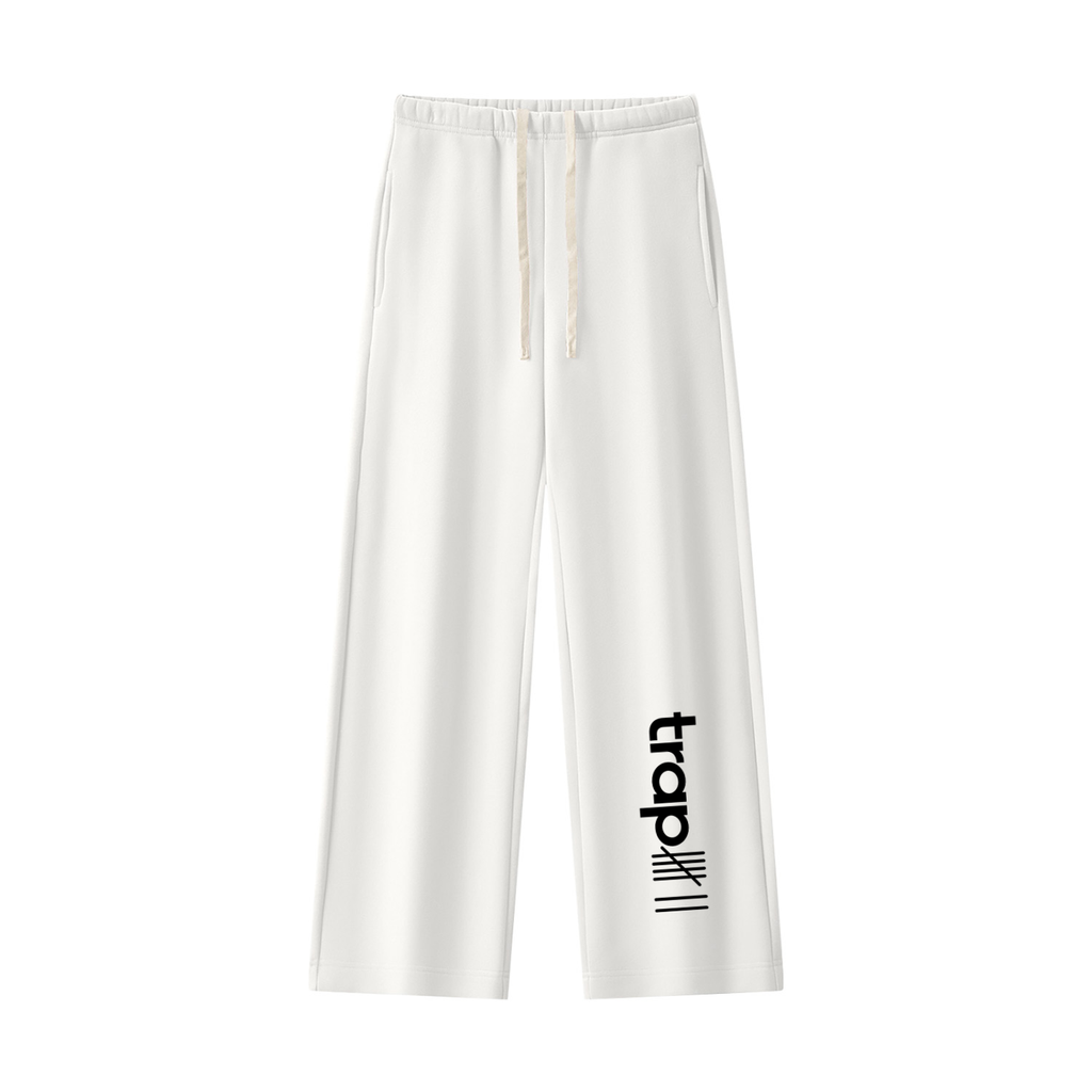 Cozy Straight-Leg Fleece Sweatpants